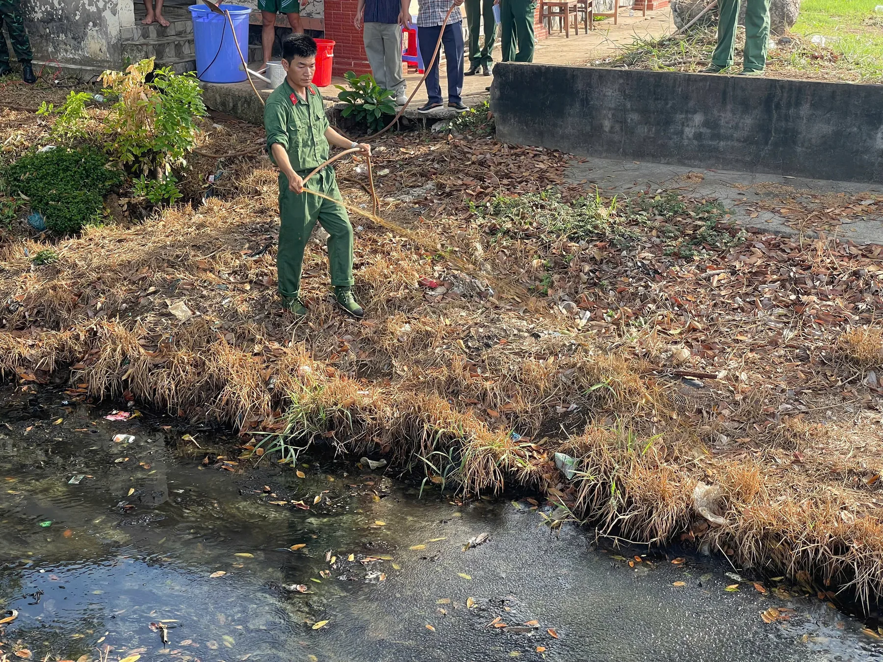 Field application at the Soc Trang pilot