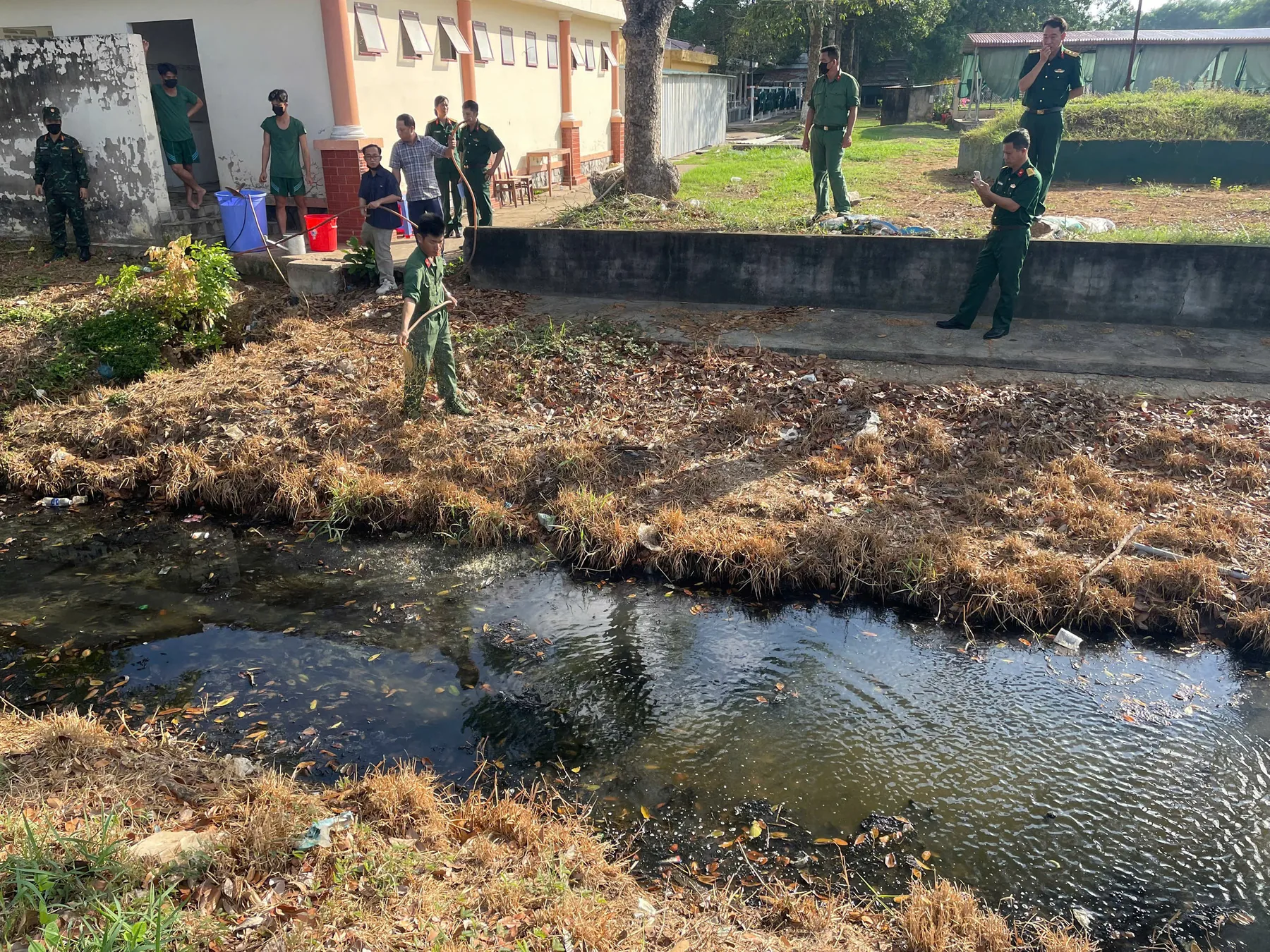 Water condition at the Soc Trang pilot