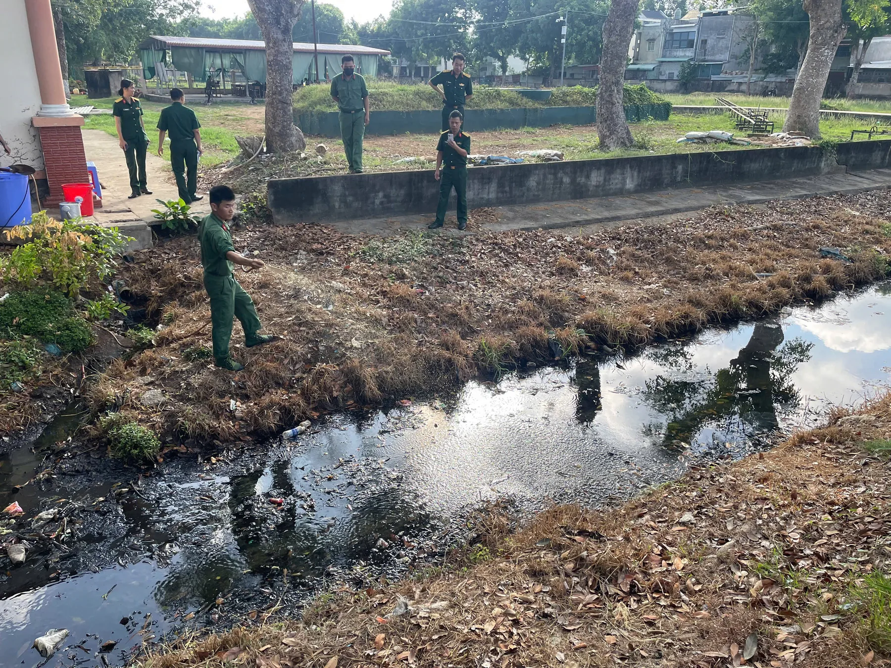 Wastewater conditions documented during the Soc Trang pilot