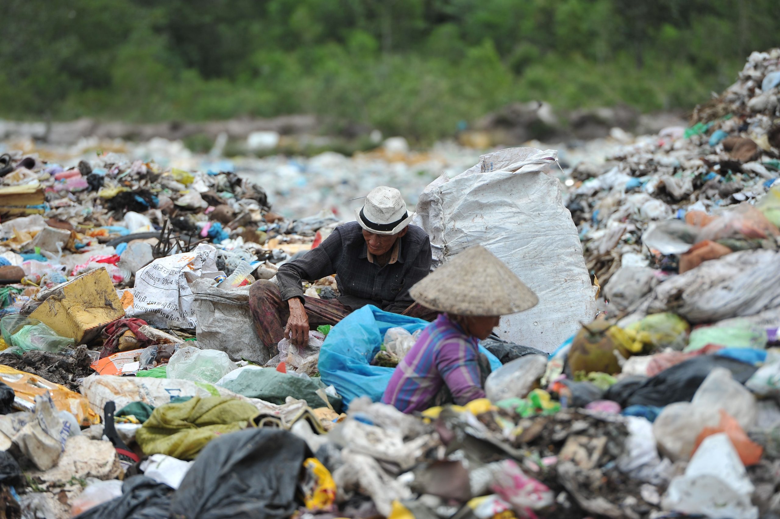 Mixed waste documented during the Soc Trang pilot